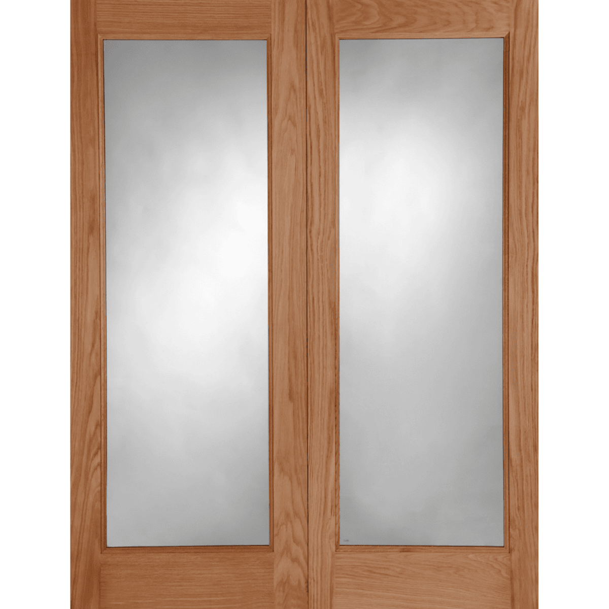 OAK PATTERN 20 DOUBLE GLAZED REBATED PAIR EXTERNAL DOOR