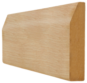 OAK FACED CHAMFERED SKIRTING