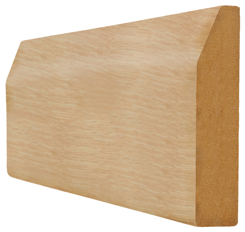 OAK FACED CHAMFERED SKIRTING