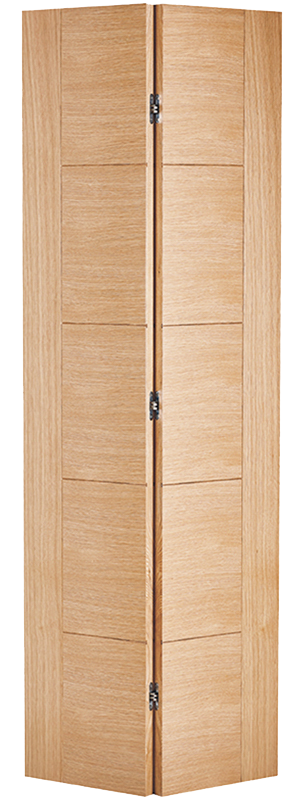 OAK VANCOUVER BIFOLD PREFINISHED INTERNAL DOOR