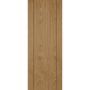 Wooden panel with a natural finish on a white background