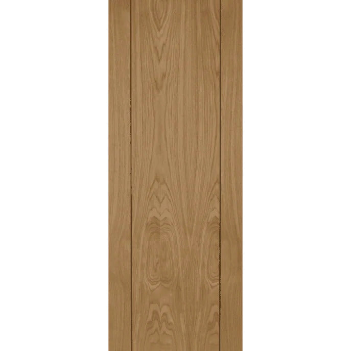 Wooden panel with a natural finish on a white background