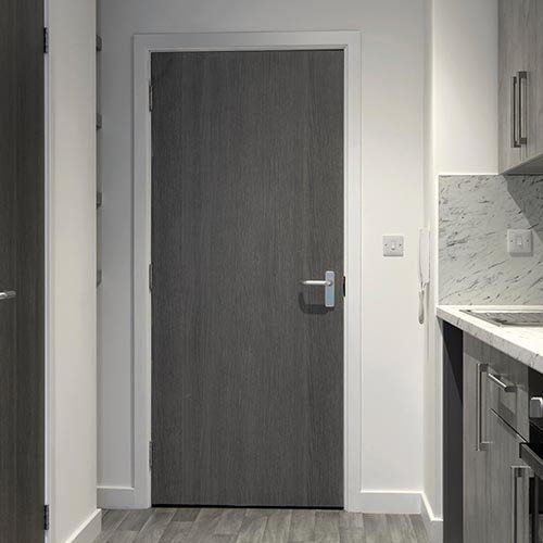 PINTADO GREY STYLISH FLUSH INTERNAL FIRE DOOR