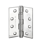 Polished Stainless Steel 4 Inch Internal Door Hinge
