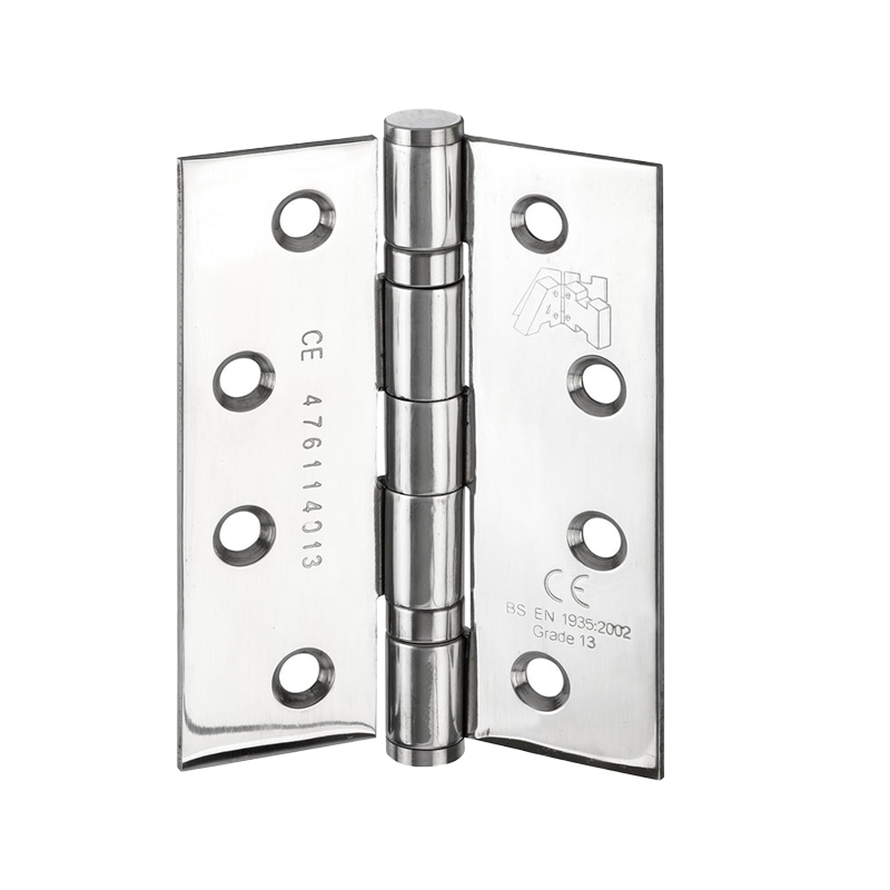 Polished Stainless Steel 4 Inch Internal Door Hinge