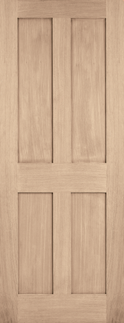 OAK LONDON 4P CLEARANCE PREFINISHED INTERNAL DOOR