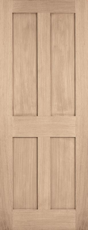 OAK LONDON 4P CLEARANCE PREFINISHED INTERNAL DOOR