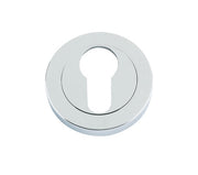 ZOO HARDWARE ROSSO MANIGLIE EURO PROFILE ESCUTCHEON POLISHED CHROME - RM001CP (SOLD IN SINGLES)