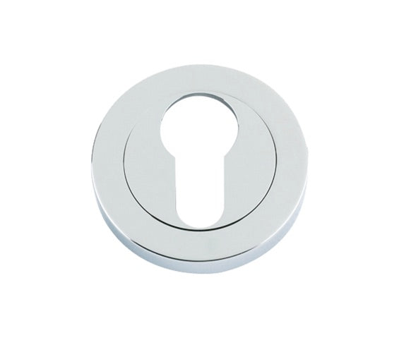 ZOO HARDWARE ROSSO MANIGLIE EURO PROFILE ESCUTCHEON POLISHED CHROME - RM001CP (SOLD IN SINGLES)