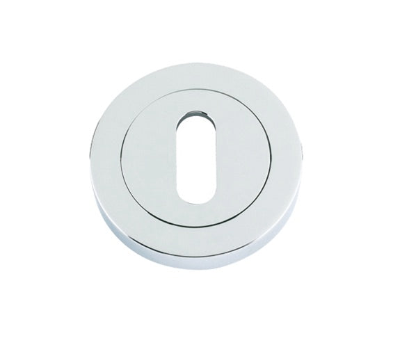 ZOO HARDWARE ROSSO MANIGLIE STANDARD PROFILE ESCUTCHEON POLISHED CHROME - RM002CP (SOLD IN SINGLES)