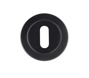 ZOO HARDWARE ROSSO MANIGLIE STANDARD PROFILE ESCUTCHEON OSCURO MATT BLACK - RM002OMB (SOLD IN SINGLES)