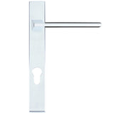ZOO HARDWARE ROSSO MANIGLIE PAVO EURO LOCK MULTI POINT DOOR HANDLES POLISHED CHROME – RM03NP92CP (SOLD IN PAIRS)