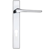 ZOO HARDWARE ROSSO MANIGLIE DRACO EURO LOCK MULTI POINT DOOR HANDLES POLISHED CHROME – RM13NP92CP (SOLD IN PAIRS)
