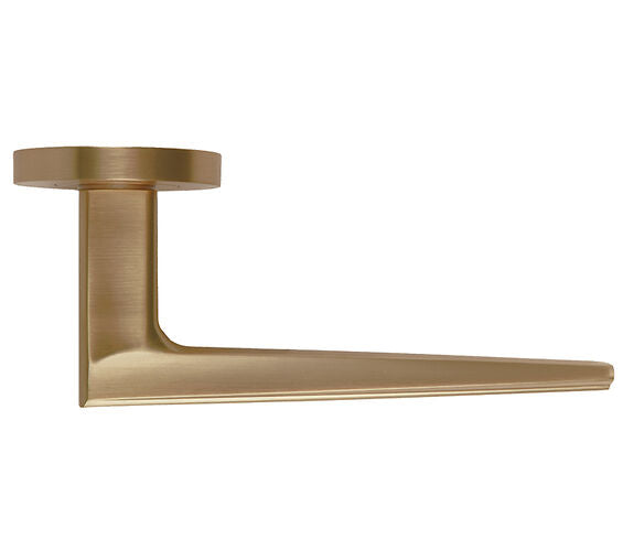 ZOO HARDWARE ROSSO MANIGLIE VELOCE LEVER ON ROUND ROSE ANTIQUE BRASS - RM150AB (SOLD IN PAIRS)