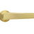 ZOO HARDWARE ROSSO MANIGLIE VELOCE LEVER ON ROUND ROSE SATIN BRASS - RM150SB (SOLD IN PAIRS)