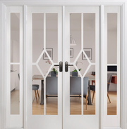 WHITE REIMS W6 PRIMED INTERNAL ROOM DIVIDER