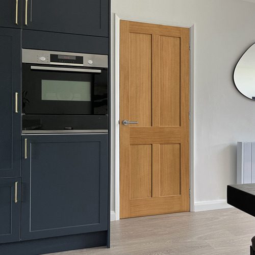 OAK RUSHMORE UNFINISHED SHAKER STYLE INTERNAL FIRE DOOR