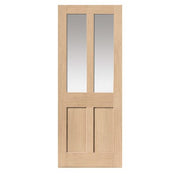 OAK RUSHMORE GLAZED UNFINISHED SHAKER STYLE INTERNAL DOOR