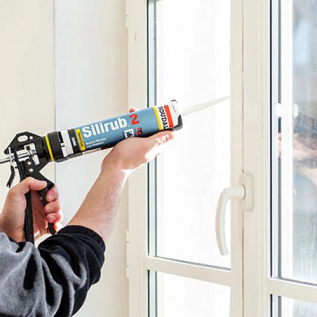Soudal Silirub LMN Silicone - Black