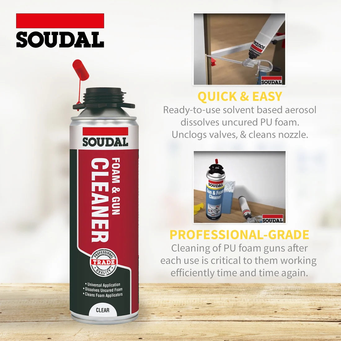 Soudal Foam & Gun Cleaner