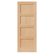 OAK SNOWDON UNFINISHED SHAKER STYLE INTERNAL FIRE DOOR
