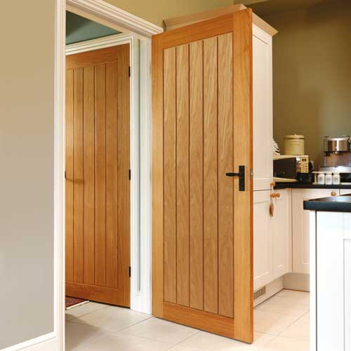 OAK THAMES FINISHED COTTAGE STYLE INTERNAL DOOR