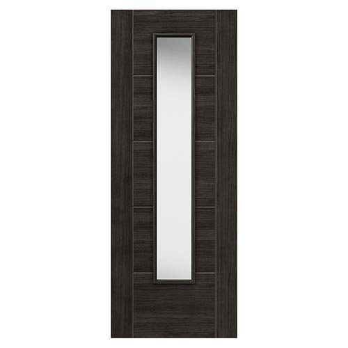 TIGRIS DARK GREY GLAZED PREFINISHED INTERNAL DOOR