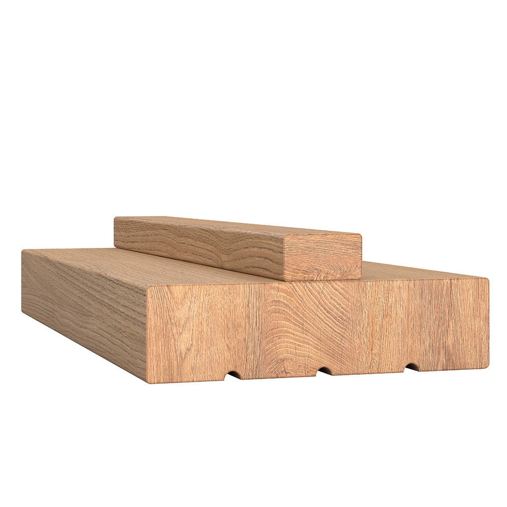 Unfinished Oak Door Lining with Loose Stop