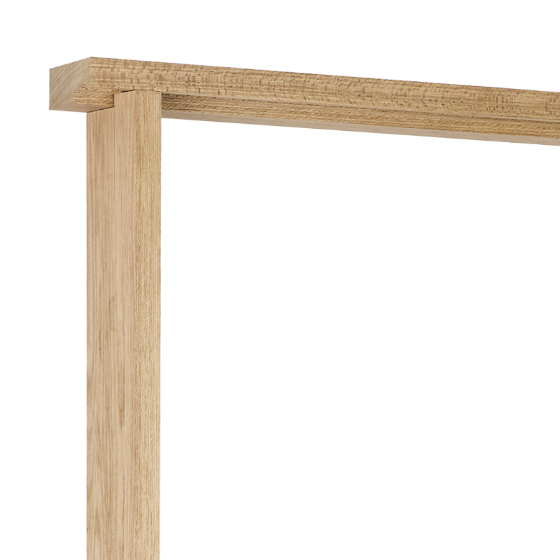 Universal Oak Unfinished Fire Door Lining FD60