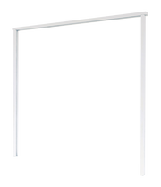 Universal White Primed Garage Door Frame