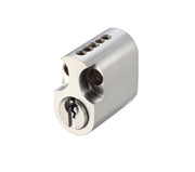 ZOO HARDWARE VIER PRECISION 31MM SCANDINAVIAN OVAL CYLINDER (INNER), SATIN CHROME - V5OPSOI31SCE