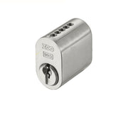 ZOO HARDWARE VIER PRECISION 31MM SCANDINAVIAN OVAL CYLINDER (OUTER), SATIN CHROME - V5OPSOO31SCE