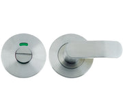 ZOO HARDWARE VIER BATHROOM TURN & RELEASE WITH INDICATOR SATIN STAINLESS STEEL – VS004IS