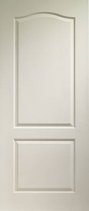 INTERNAL WHITE MOULDED CLASSIQUE 2 PANEL DOOR