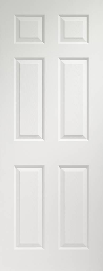 INTERNAL WHITE MOULDED COLONIST 6 PANEL DOOR