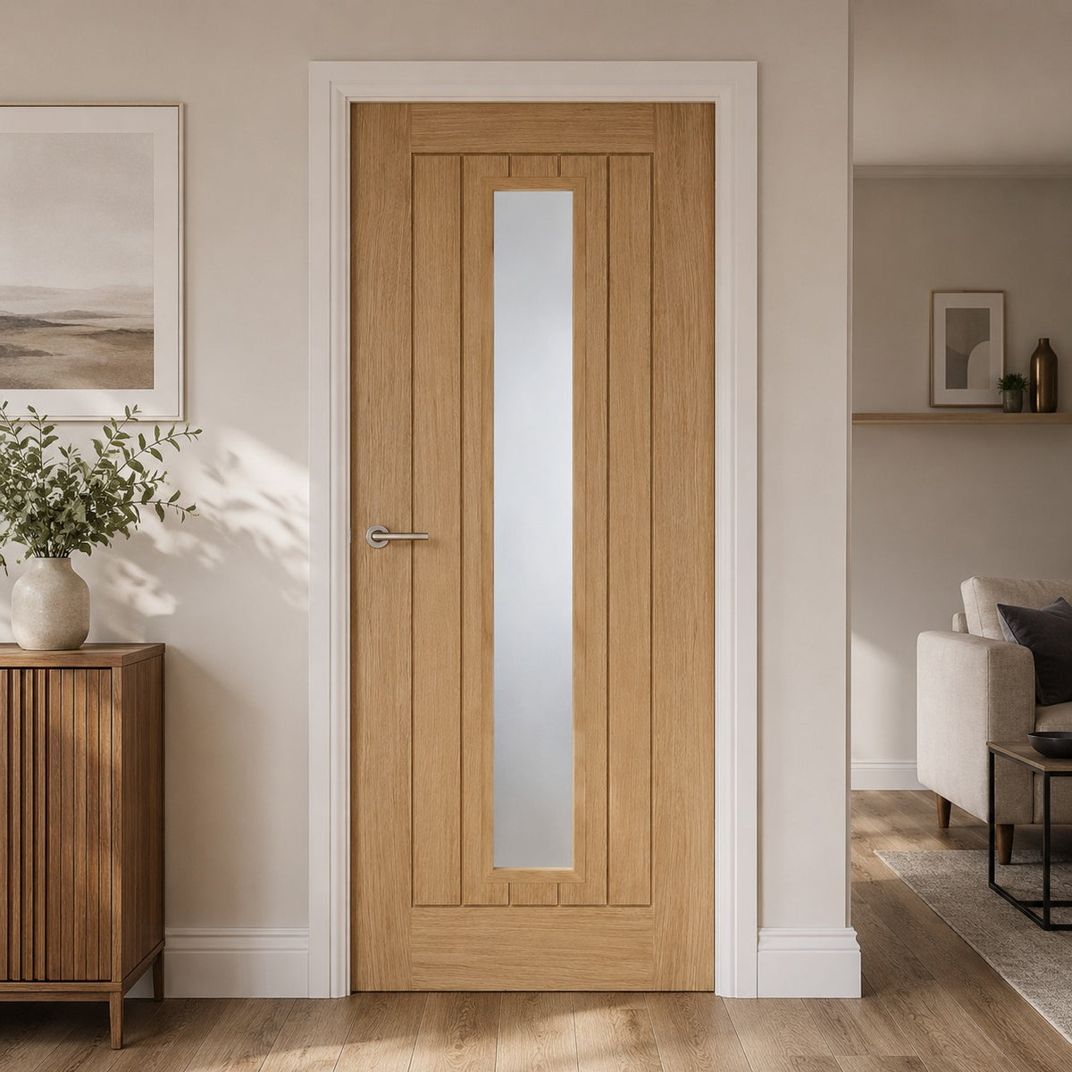 Oak Tuscany 1 Light (Central)