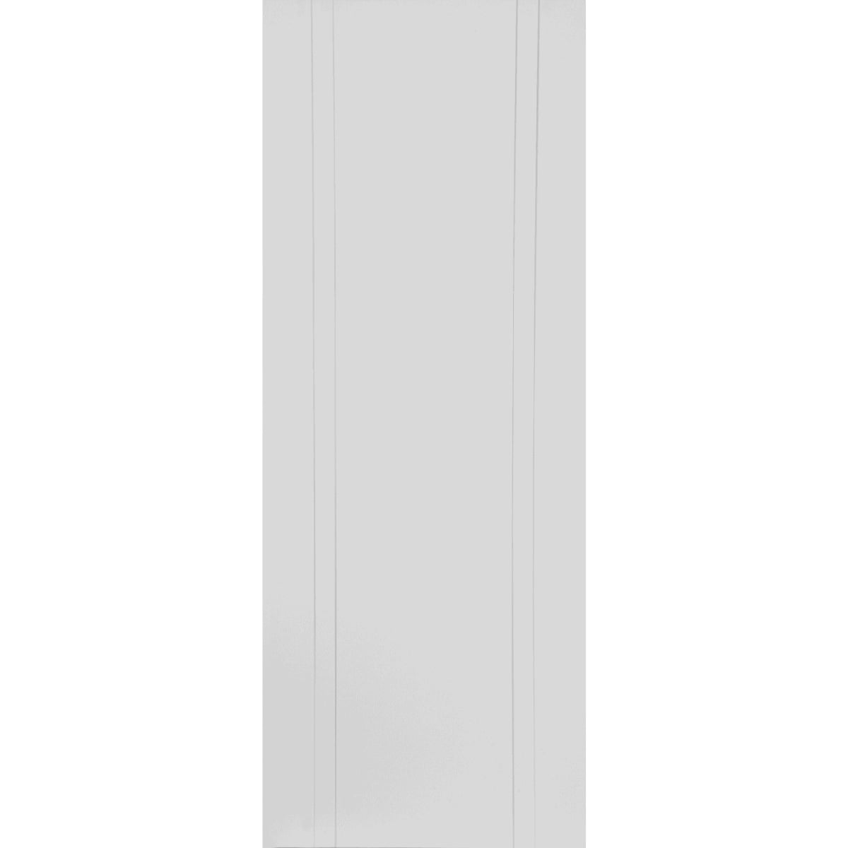 White vertical blind panel on a white background