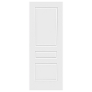 WHITE LAMINATE 3 PANEL FD30 INTERNAL FIRE DOOR