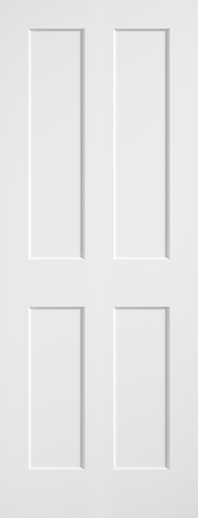WHITE MOULDED SMOOTH ASHFORD FD30 PRIMED INTERNAL FIRE DOOR
