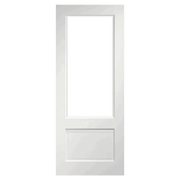 WHITE PRIMED VERMONT 1L GLAZED INTERNAL DOOR
