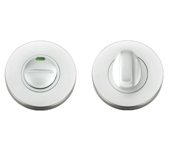 ZOO HARDWARE ARCHITECTURAL ALUMINIUM TURN & RELEASE WITH INDICATOR, SATIN ALUMINIUM - ZAA004ISA