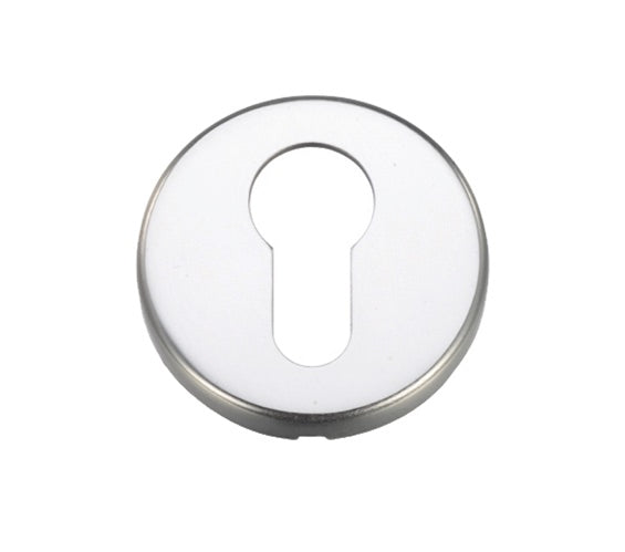 ZOO HARDWARE CONTRACT ALUMINIUM EURO PROFILE ESCUTCHEON SATIN ALUMINIUM - ZCA001SA