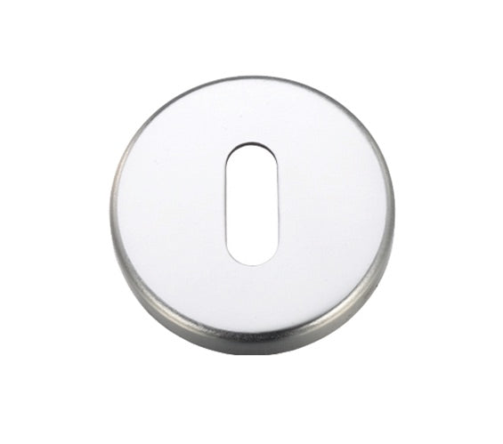 ZOO HARDWARE CONTRACT ALUMINIUM STANDARD PROFILE ESCUTCHEON SATIN ALUMINIUM - ZCA002SA