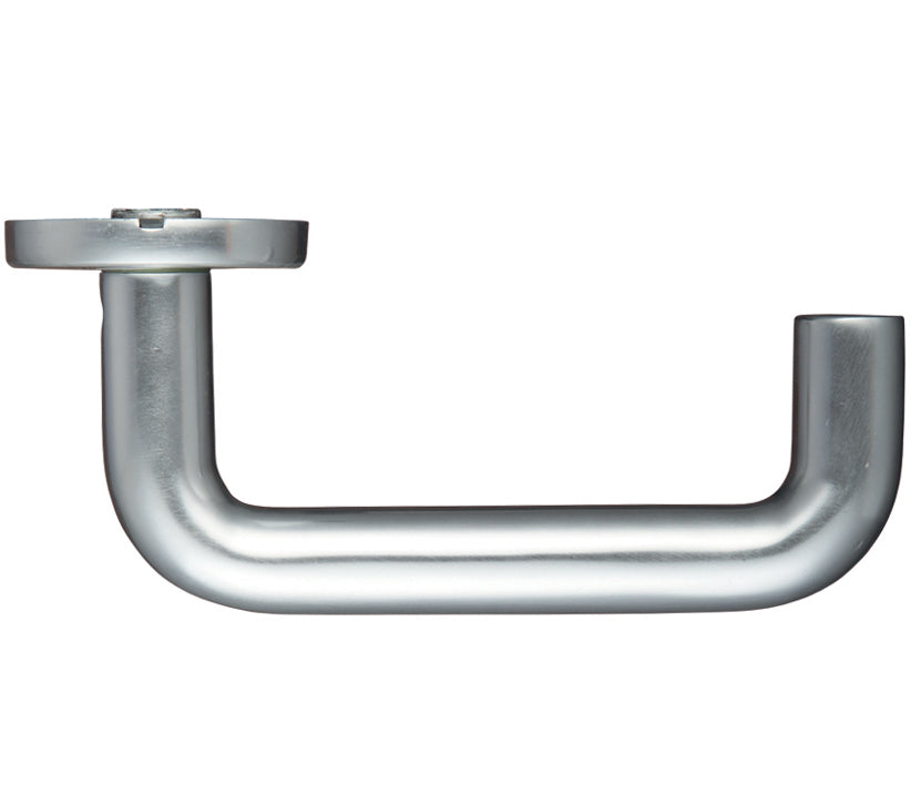 ZOO HARDWARE CONTRACT ALUMINIUM RTD LEVER, SATIN ALUMINIUM - ZCA030SA (SOLD IN PAIRS)