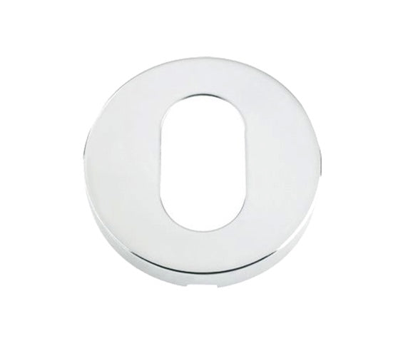 ZOO HARDWARE ZCS ARCHITECTURAL OVAL PROFILE ESCUTCHEON POLISHED STAINLESS STEEL – ZCS003PS