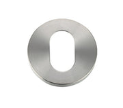ZOO HARDWARE ZCS ARCHITECTURAL OVAL PROFILE ESCUTCHEON SATIN STAINLESS STEEL – ZCS003SS