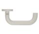 ZOO HARDWARE ZCS ARCHITECTURAL RTD LIFT TO LOCK DIN LEVER ON ROUND ROSE  POWDER COATED WHITE - ZCS030LL‑PCW (SOLD IN PAIRS)