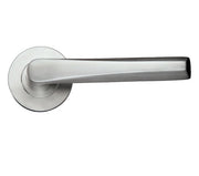 ZOO HARDWARE ZCS ARCHITECTURAL DESIGNER LEVER ON ROUND ROSE SATIN STAINLESS STEEL – ZCS170SS (SOLD IN PAIRS)