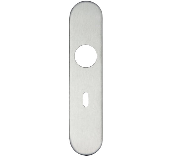 ZOO HARDWARE ZCS ARCHITECTURAL RADIUS COVER PLATES, SATIN STAINLESS STEEL - (SOLD IN PAIRS)