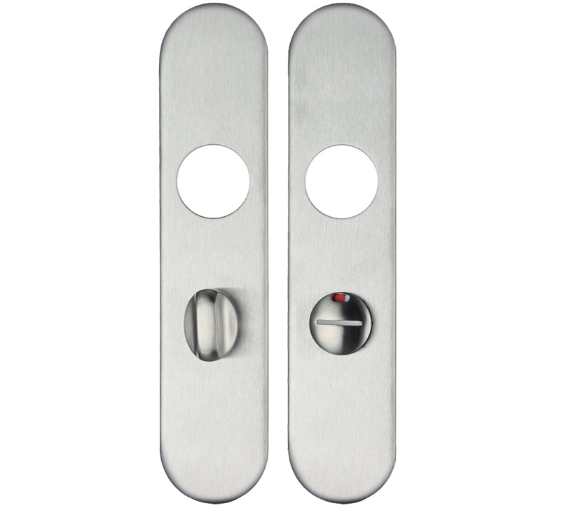ZOO HARDWARE ZCS ARCHITECTURAL RADIUS COVER PLATES, SATIN STAINLESS STEEL - (SOLD IN PAIRS)